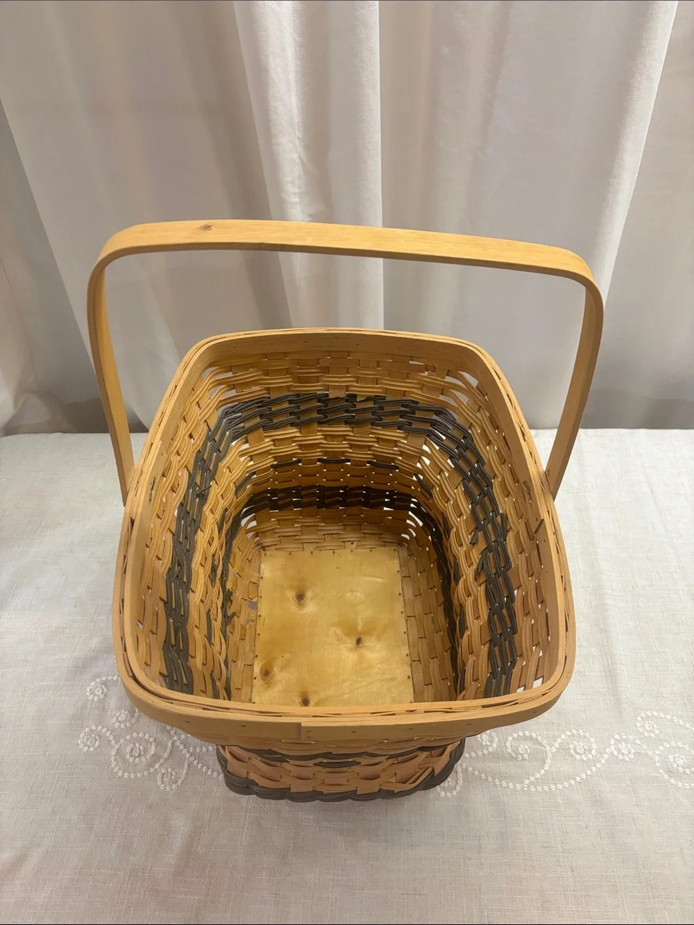 Wicker Basket with Handle